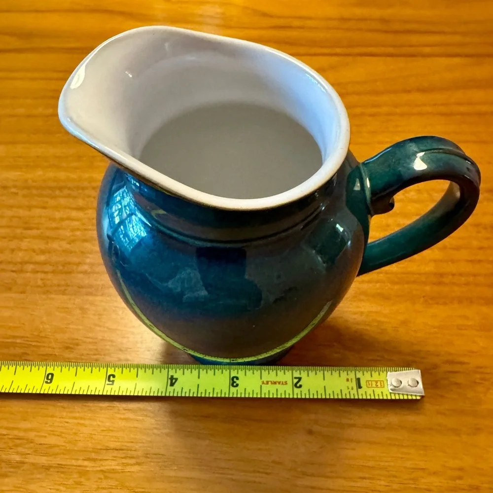 Denby Sea Green Small Pitcher or Creamer, Beautiful Condition - Picture 10 of 10